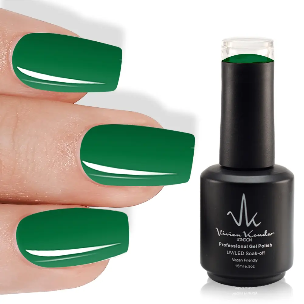 Hunter Green - Vivien Kondor London Professional UV/LED Gel Nail Polish