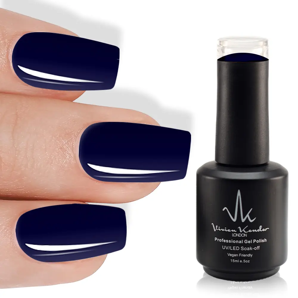 Midnight Tease - Vivien Kondor London Professional UV/LED Gel Nail Polish