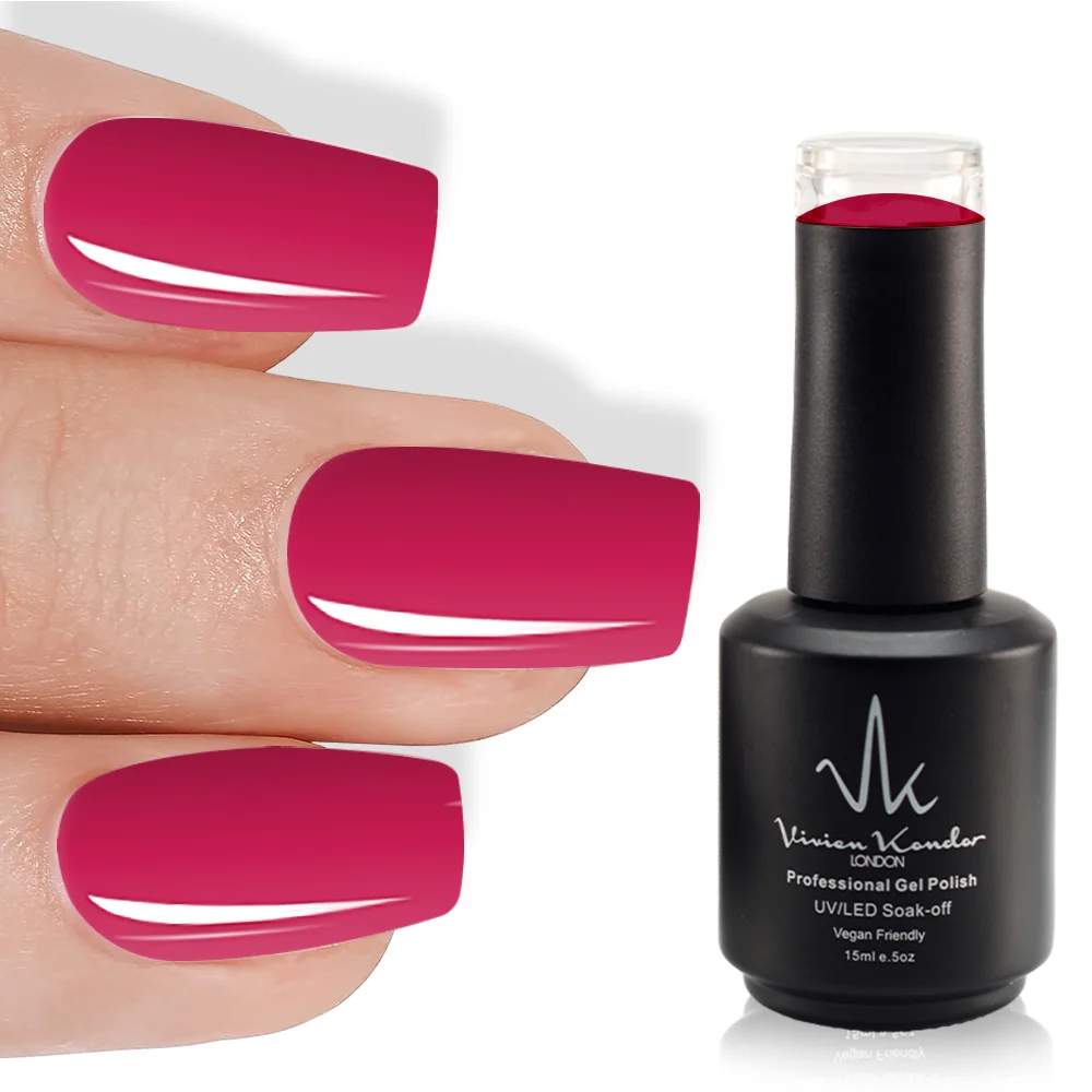 Berry Pink - Vivien Kondor London Professional UV/LED Gel Nail Polish