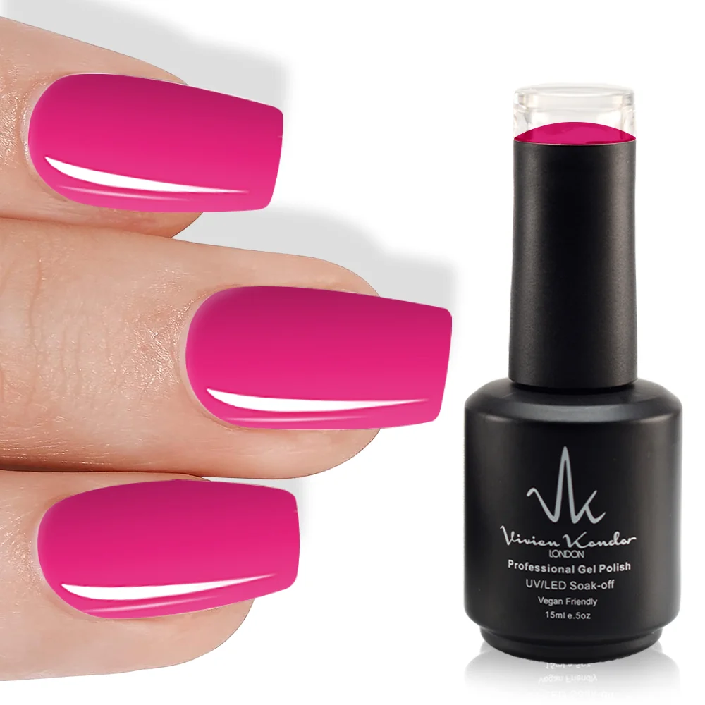 Pink Popstar - Vivien Kondor London Professional UV/LED Gel Nail Polish
