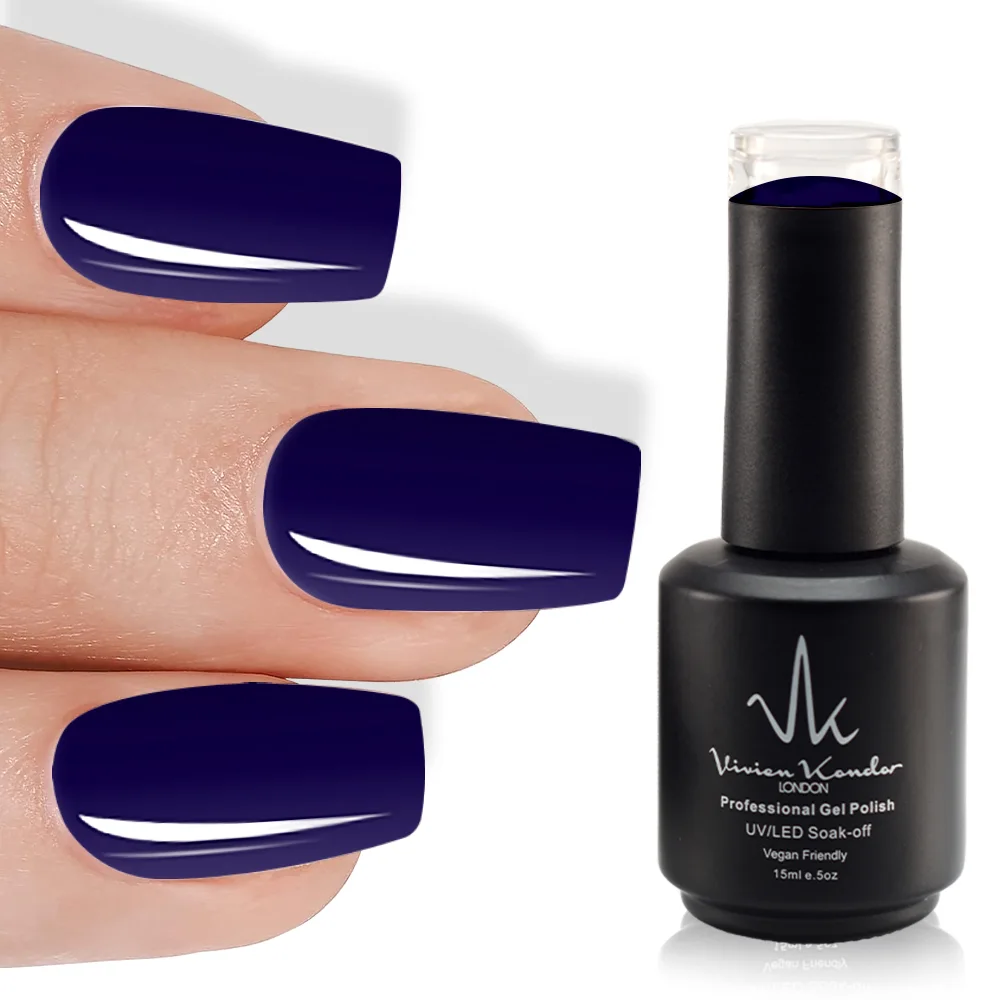 Deep Blue - Vivien Kondor London Professional UV/LED Gel Nail Polish