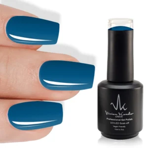Denim Blue - Vivien Kondor London Professional UV/LED Gel Nail Polish