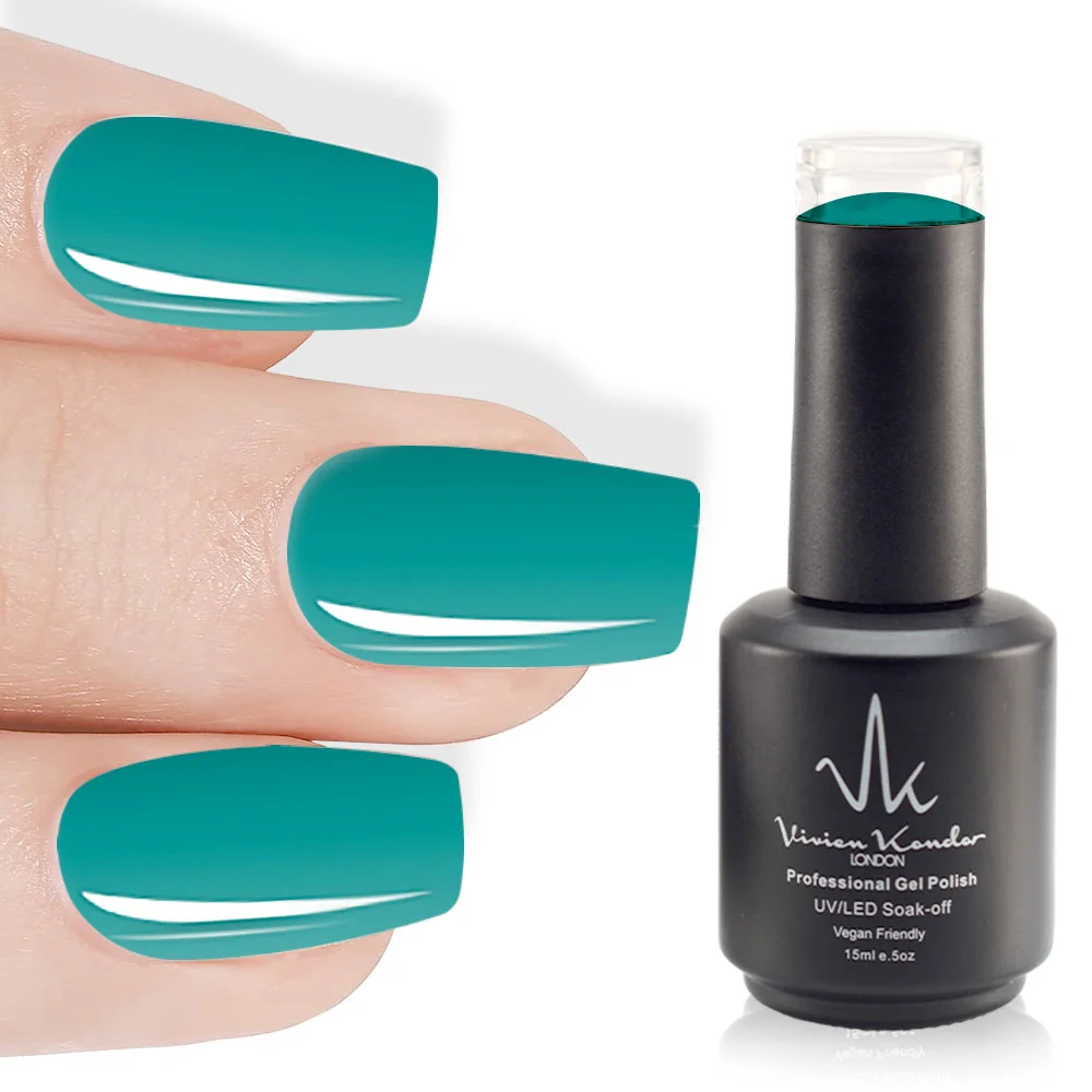 Persian Green - Vivien Kondor London Professional UV/LED Gel Nail Polish