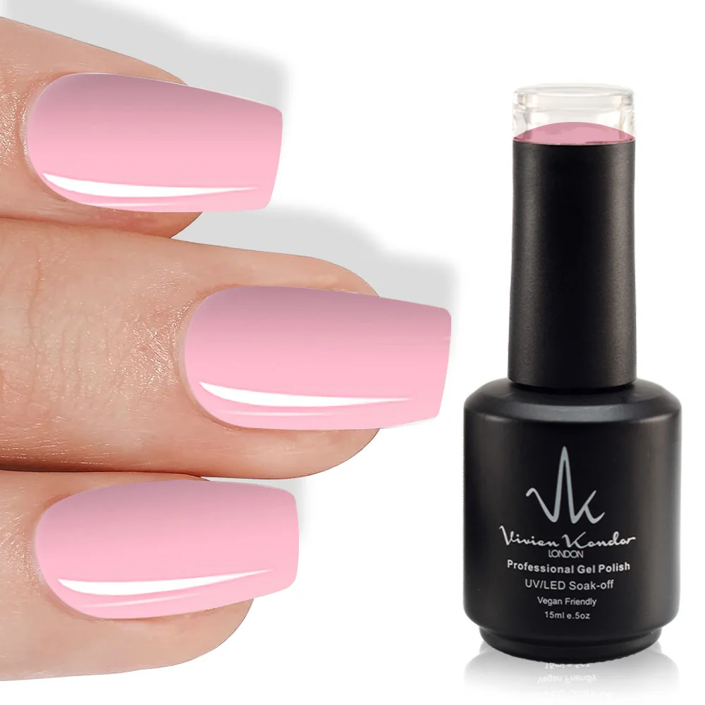 Bubblegum Pink - Vivien Kondor London Professional UV/LED Gel Nail Polish