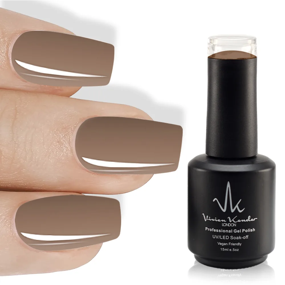 Taupe Nude - Vivien Kondor London Professional UV/LED Gel Nail Polish