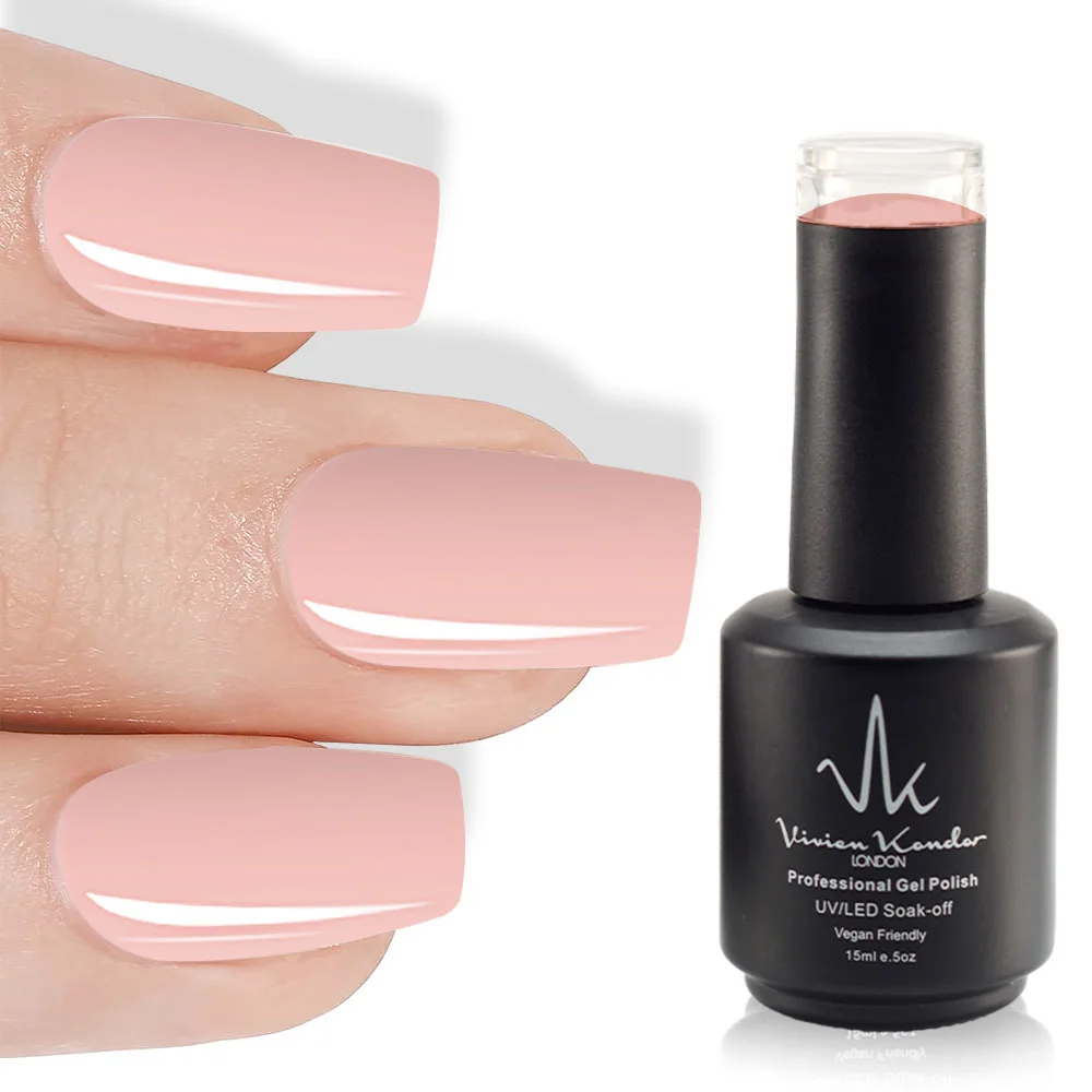 Peach Tease - Vivien Kondor London Professional UV/LED Gel Nail Polish