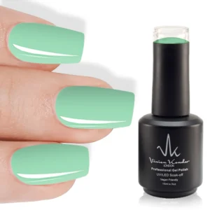 Frosted Mint - Vivien Kondor London Professional UV/LED Gel Nail Polish