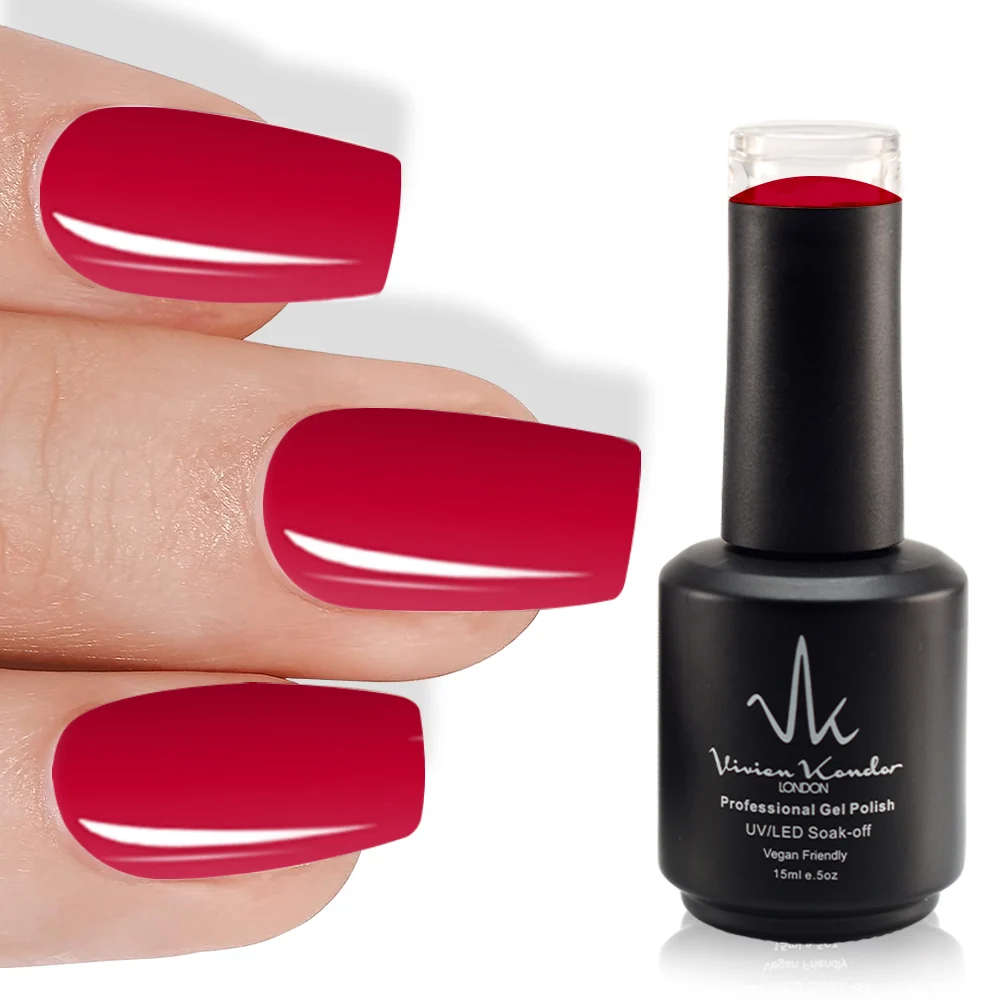 Red Affair - Vivien Kondor London Professional UV/LED Gel Nail Polish