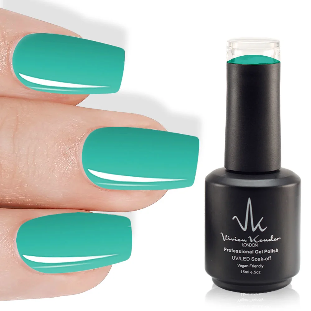 Turquoise - Vivien Kondor London Professional UV/LED Gel Nail Polish