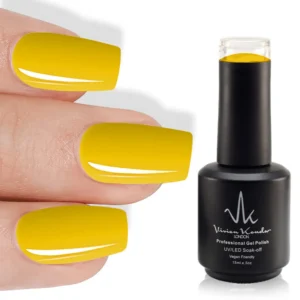 Golden Mustard - Vivien Kondor London Professional UV/LED Gel Nail Polish