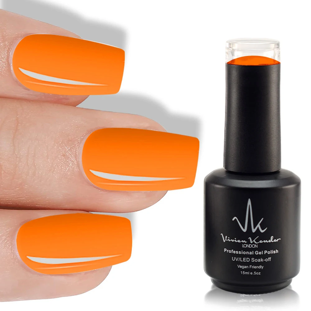 Orange Zest - Vivien Kondor London Professional UV/LED Gel Nail Polish