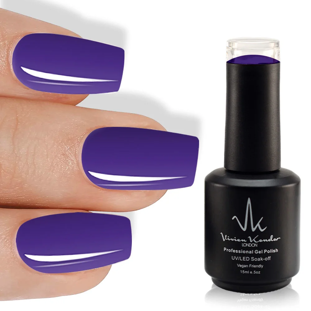Purple - Vivien Kondor London Professional UV/LED Gel Nail Polish