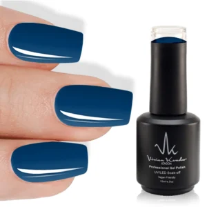 Deep Steel Blue - Vivien Kondor London Professional UV/LED Gel Nail Polish