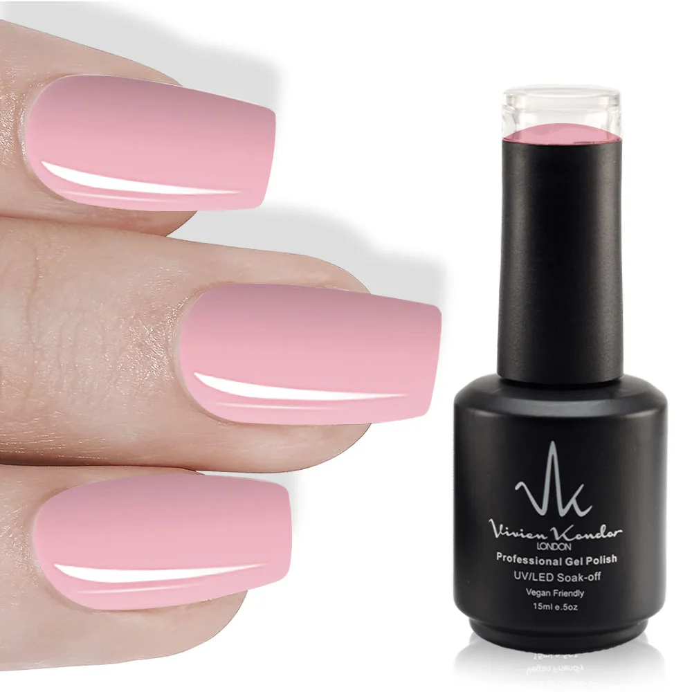 Soft Pink - Vivien Kondor London Professional UV/LED Gel Nail Polish