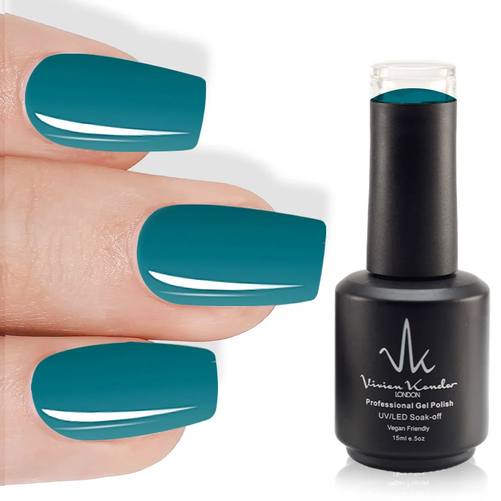 Teal - Vivien Kondor London Professional UV/LED Gel Nail Polish