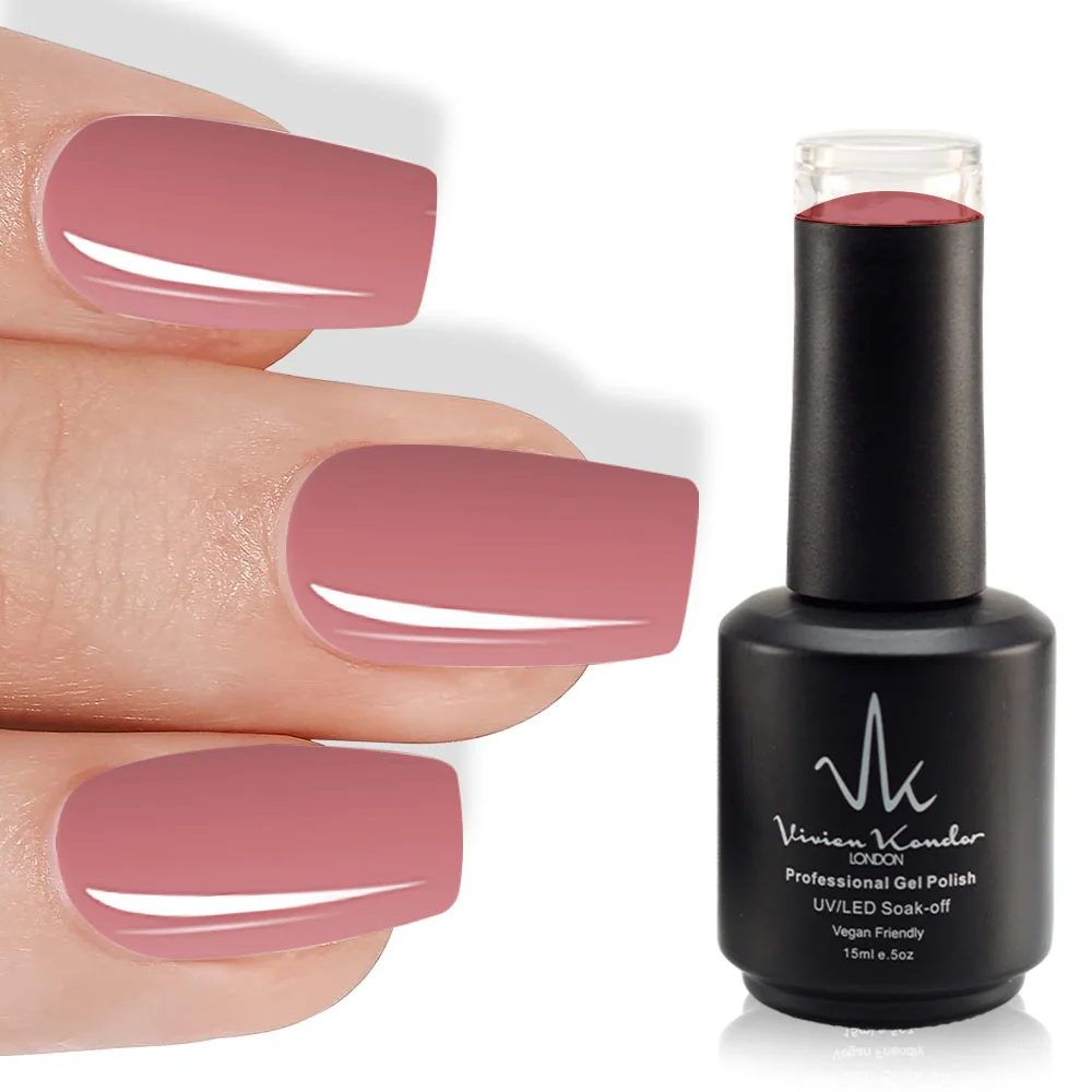 Rose Taupe - Vivien Kondor London Professional UV/LED Gel Nail Polish