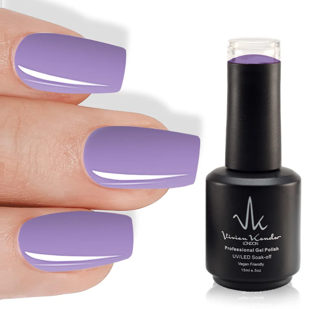 Purple Mauve - Vivien Kondor London Professional UV/LED Gel Nail Polish